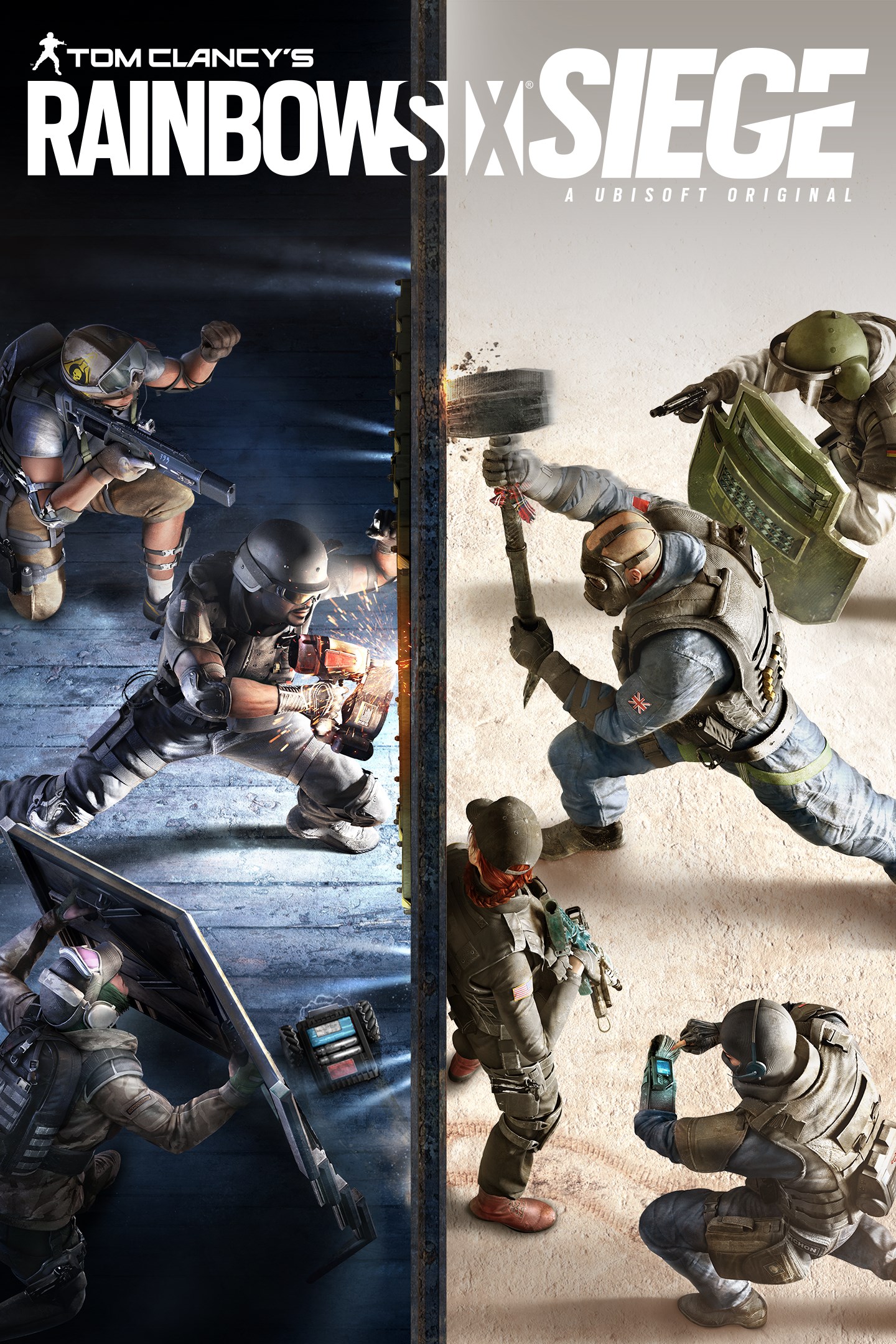 Box shot of Tom Clancy's Rainbow Six Siege