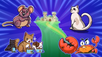 Puzzle Bundle Xbox - PuzzlePet - Feed Your Cat, Say Cheese, Mimi the Cat: New Friends, Story Blocks: The King and Sokocrab