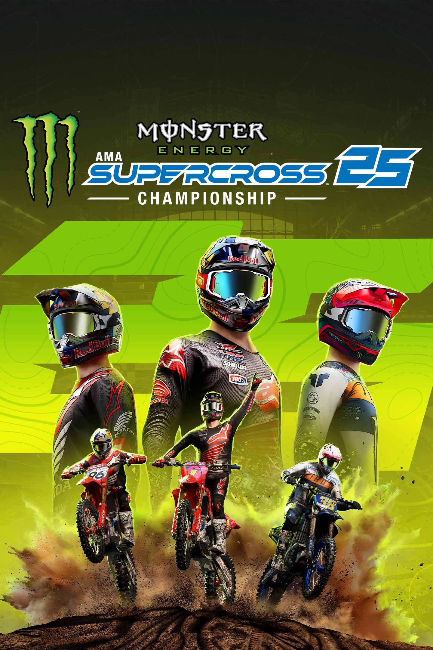 Foto en caja de Monster Energy Supercross 25 - The Official Video Game
