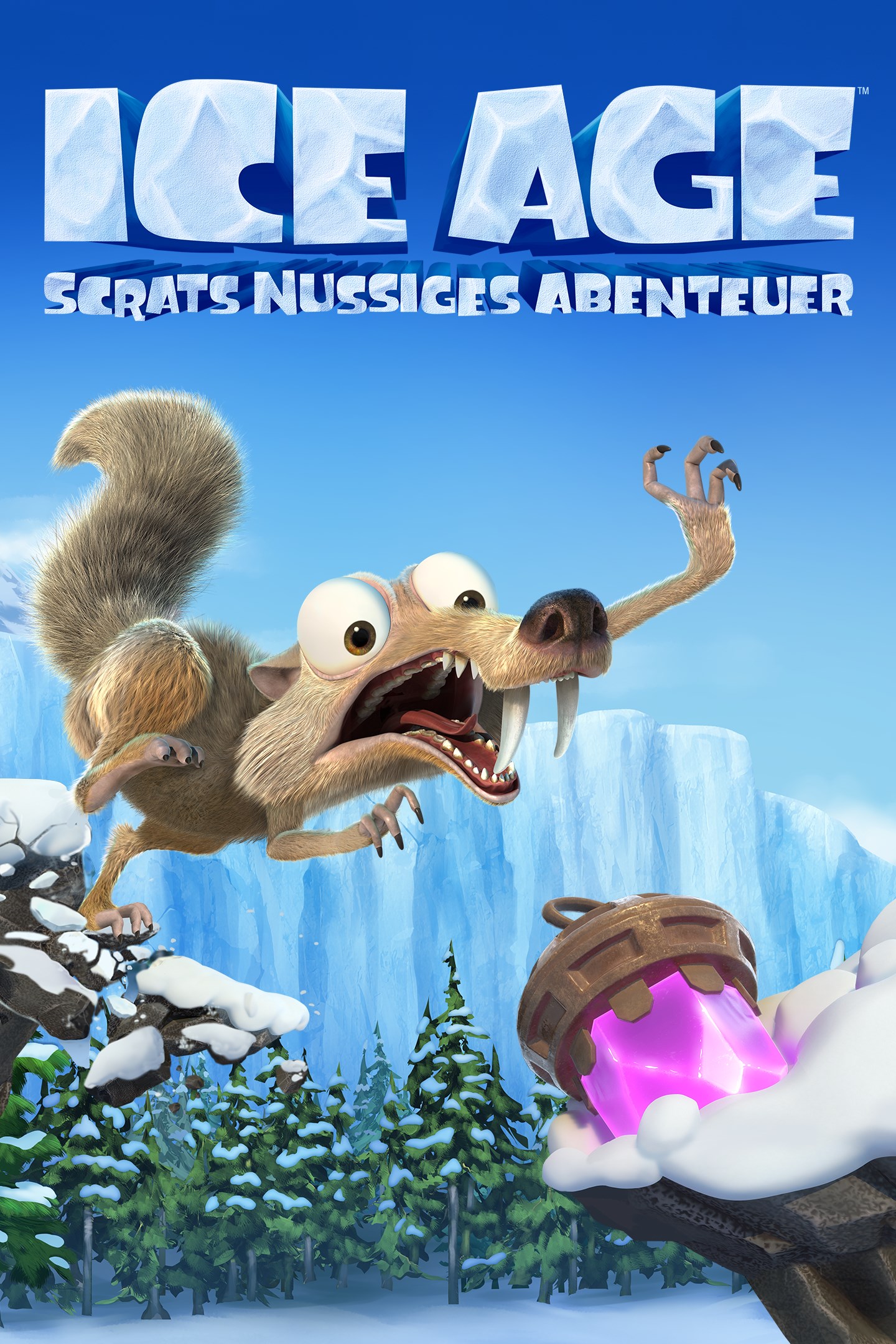 Boxaufnahme von Ice Age Scrats nussiges Abenteuer!